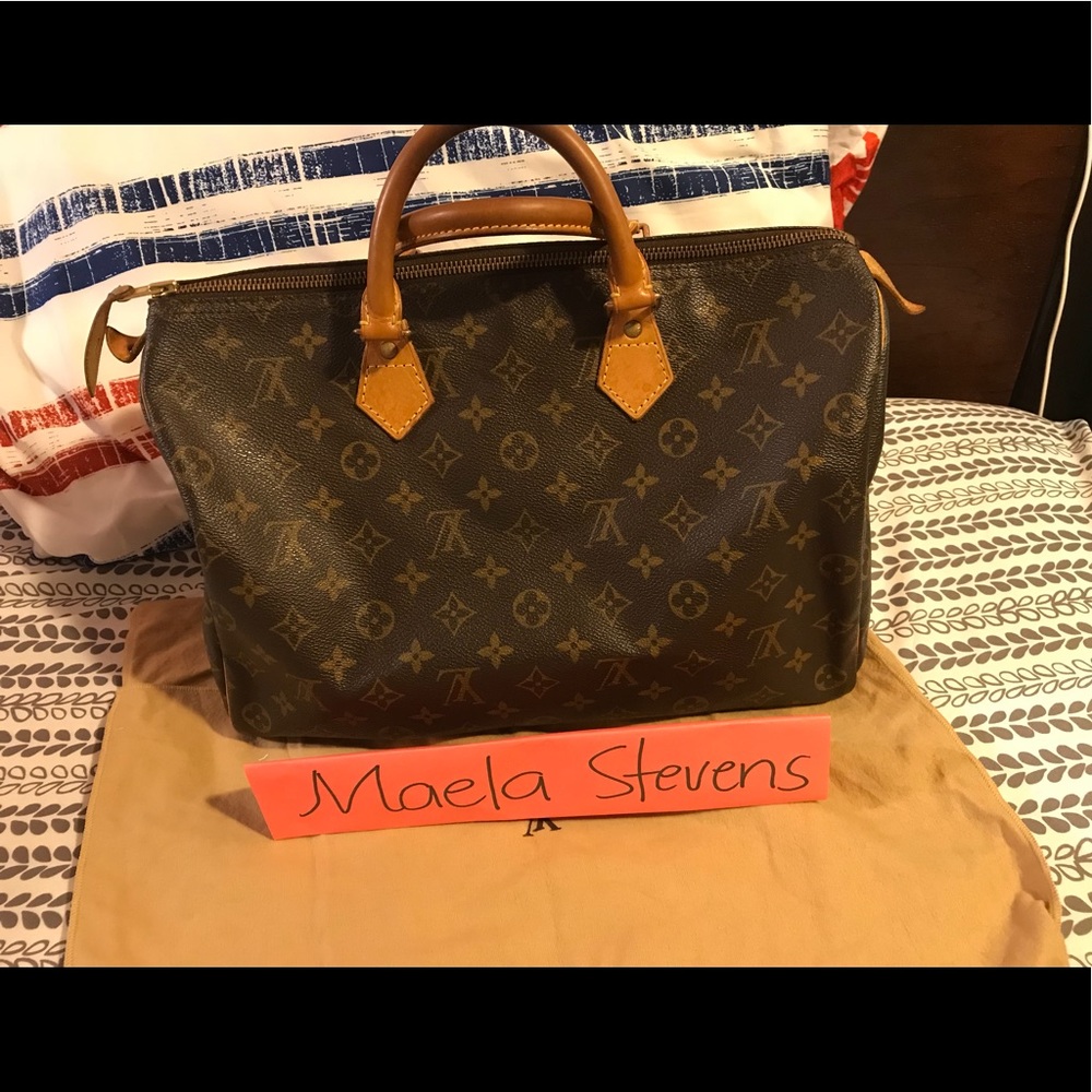 Authentic LV speedy 35.
